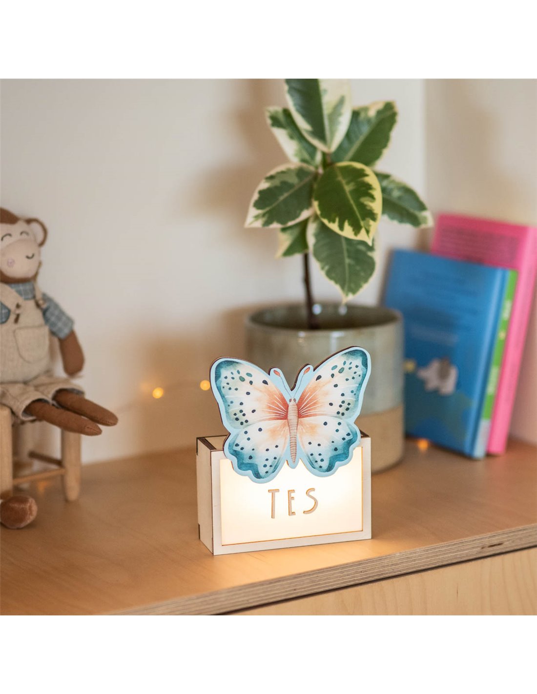 Lámpara Acuarela Mariposa