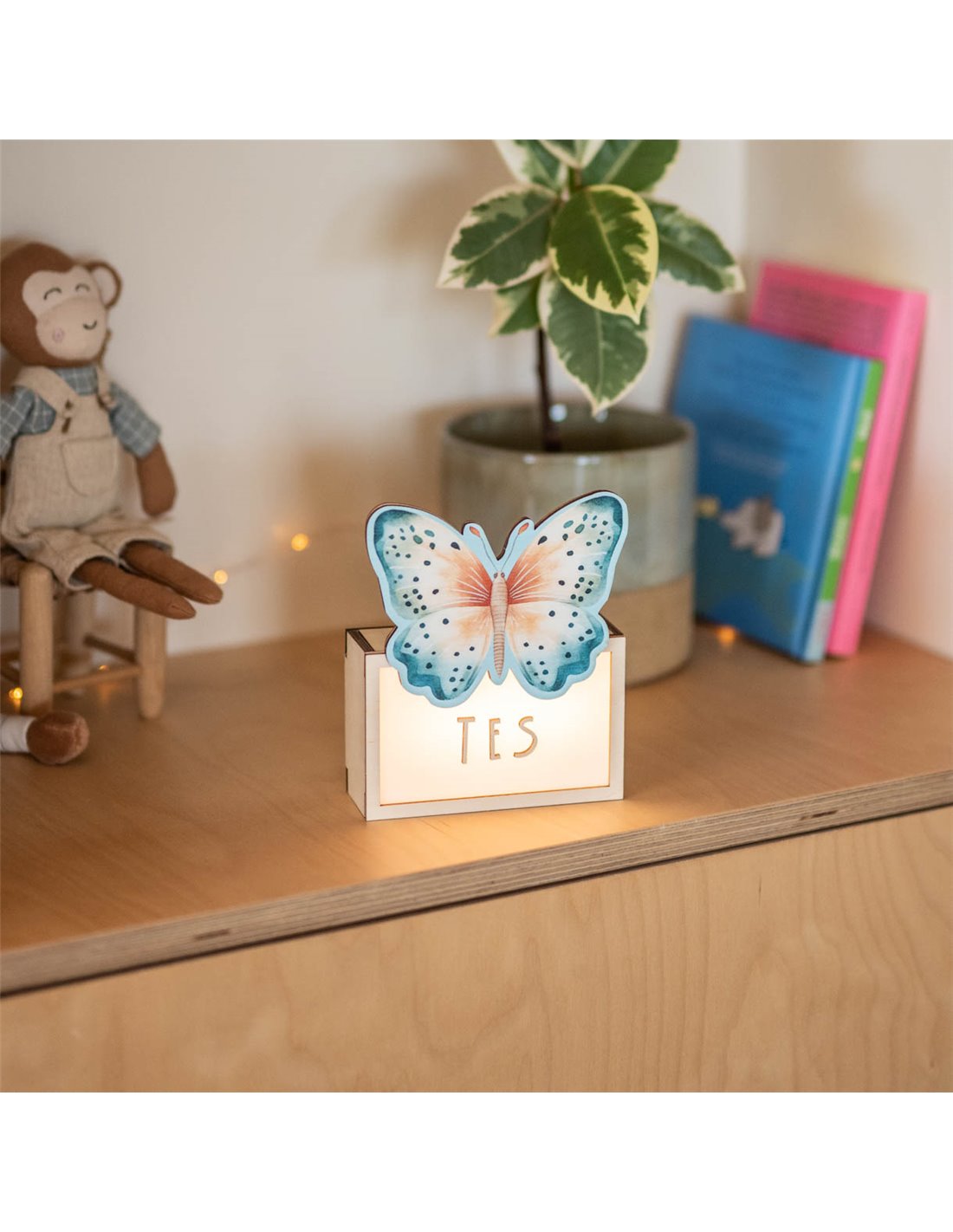 Lámpara Acuarela Mariposa