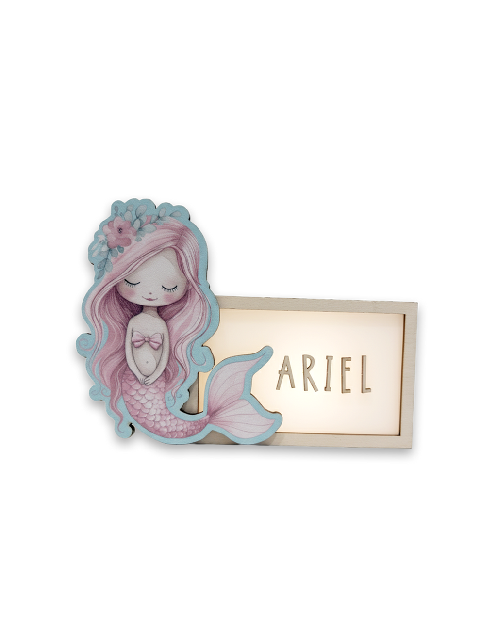 Lamapara Acuarela Sirena